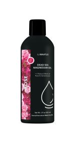 Natural Dead Sea Magnesium Oil with a Whiff of Rose & Sandalwood 課ﾒ 4oz Topical Oil for Relaxation & Muscle Relief 課ﾒ Promotes Skin Hydration & Replen