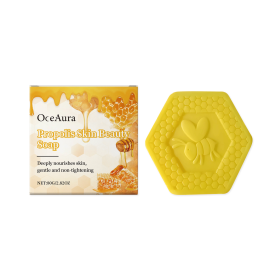 OceAura Propolis Beauty Bath Soap Gently Nourishes And Cleanses Skin With Delicate And Fragrant Bath Soap
