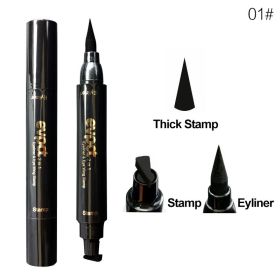 CMAADU Double-headed Wing Seal Eye and Eyeliner Stamp Combo (Option: Evpct small)