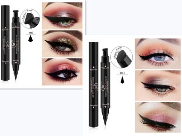 CMAADU Double-headed Wing Seal Eye and Eyeliner Stamp Combo (Option: Combination)